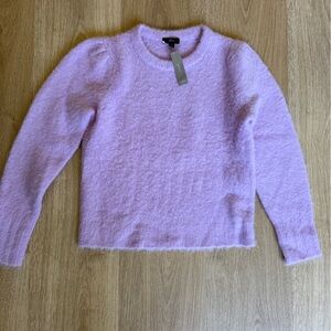J. Crew Soft Lilac Crew Neck Sweater